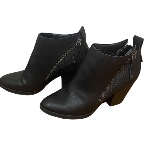 DV by Dolce Vita Black "Jameson" Double Zip Booties - Picture 9 of 13
